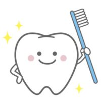 歯磨きをモチーフにした画像