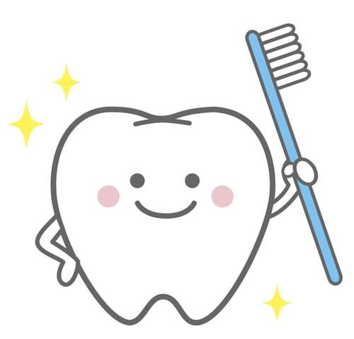 歯磨きをモチーフにした画像